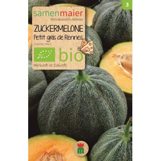 Zuckermelone Petit gris de Rennes