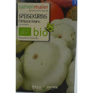 Speisekürbis Pattsson blanc