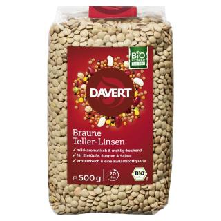 Braune Tellerlinsen 500g