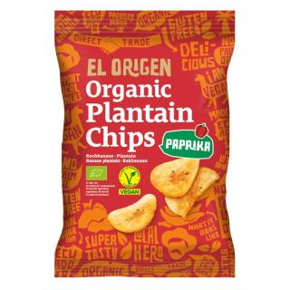 Kochbananen Chips Paprika 80 g