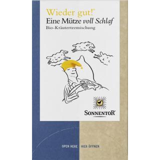 Wieder gut: Mütze voll...