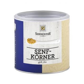 Senfkörner gelb Gastrodose klein bio, 400 g