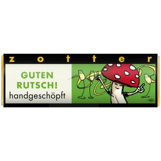 Handgeschöpfte Schoko-Mini Guten Rutsch! - Marc de