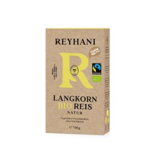 Langkorn braun