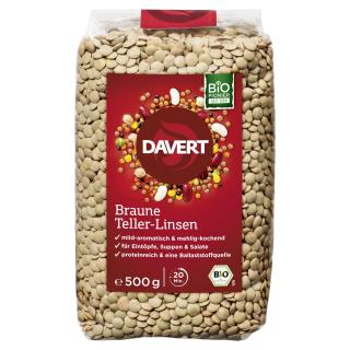 Braune Tellerlinsen 500g