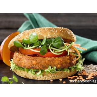 Burger Gemüse rote Linse10x80g