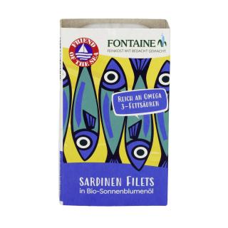 Sardinen ohne Haut und Gräten