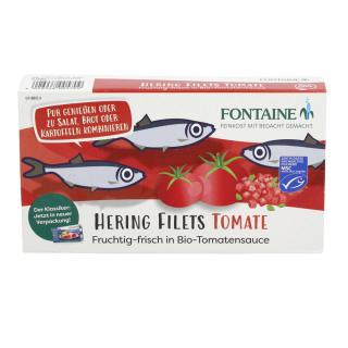 Zarte Heringsfilets Tomat. Fon.