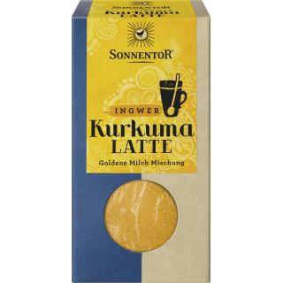 Trink-Kurkuma-Latte-Ingwer