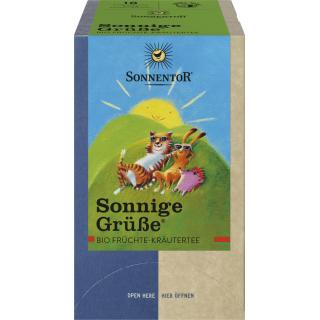 Sonnige Grüße Tee