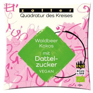 Quadratur des Kreises - Waldbeer Kokos mit Dattelz